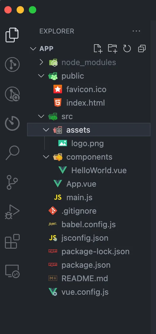 alt vue-cli-dir